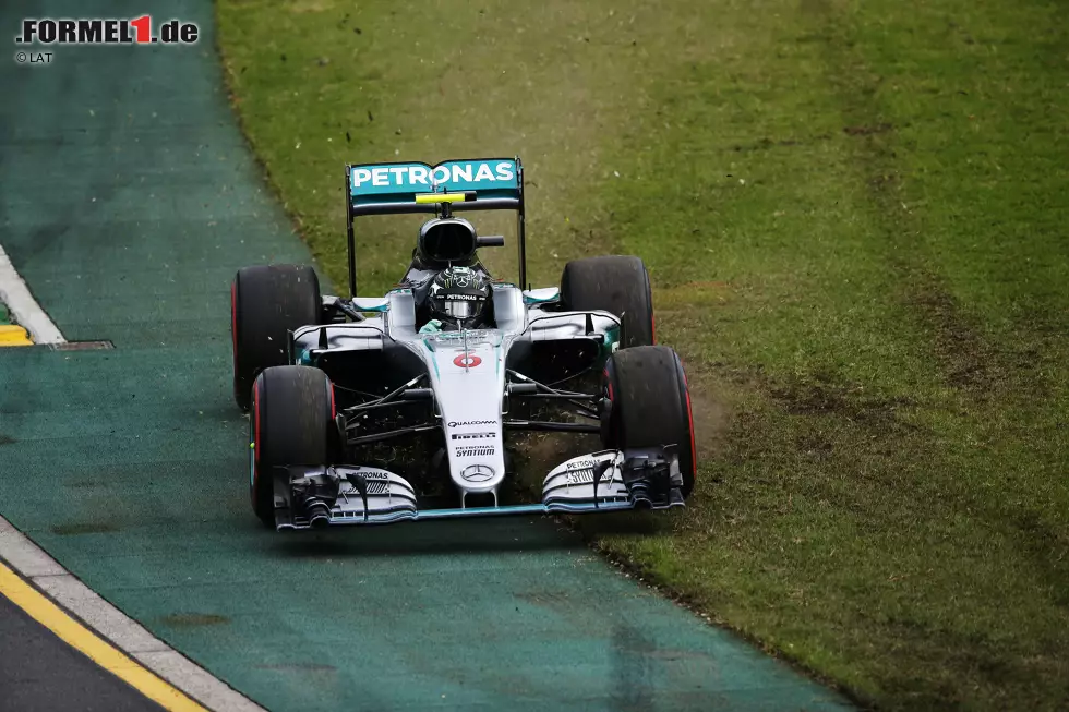 Foto zur News: Nico Rosberg (Mercedes) und Henning Solberg