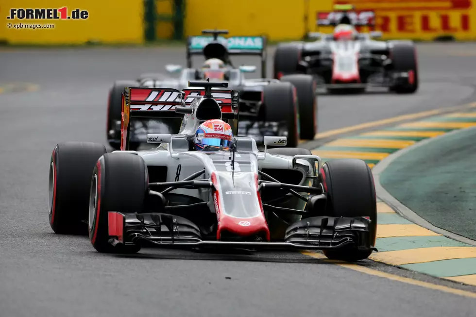 Foto zur News: Romain Grosjean (Haas)