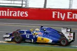 Foto zur News: Marcus Ericsson (Sauber) und Felipe Nasr (Sauber)