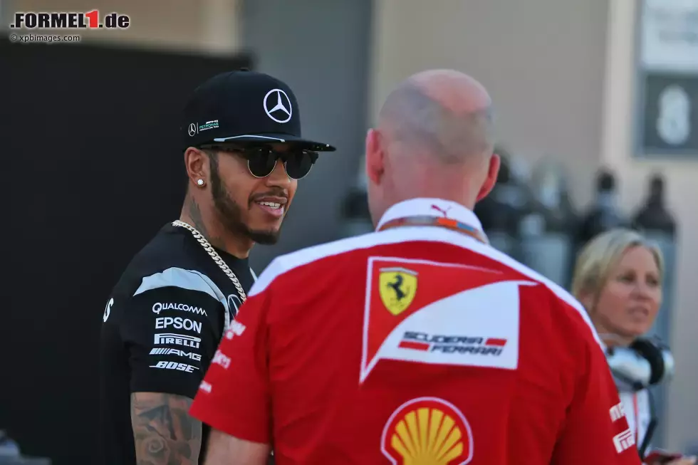 Foto zur News: Lewis Hamilton (Mercedes) und Jock Clear