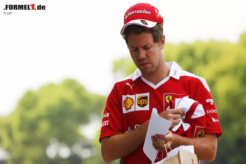 Foto zur News: Sebastian Vettel (Ferrari)