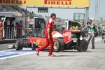 Foto zur News: Sebastian Vettel (Ferrari)