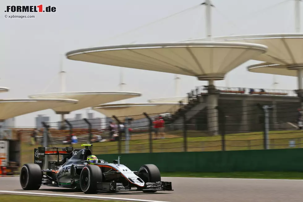 Foto zur News: Sergio Perez (Force India)