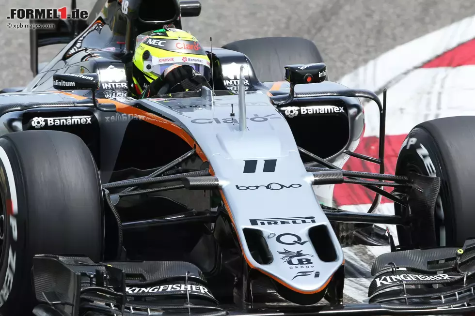 Foto zur News: Sergio Perez (Force India)