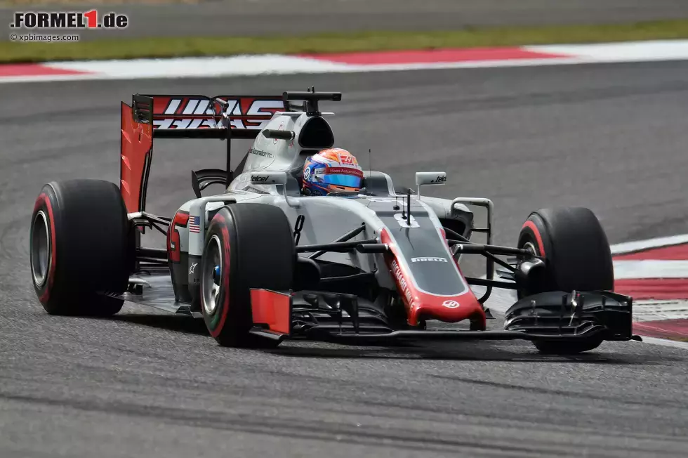 Foto zur News: Romain Grosjean (Haas)