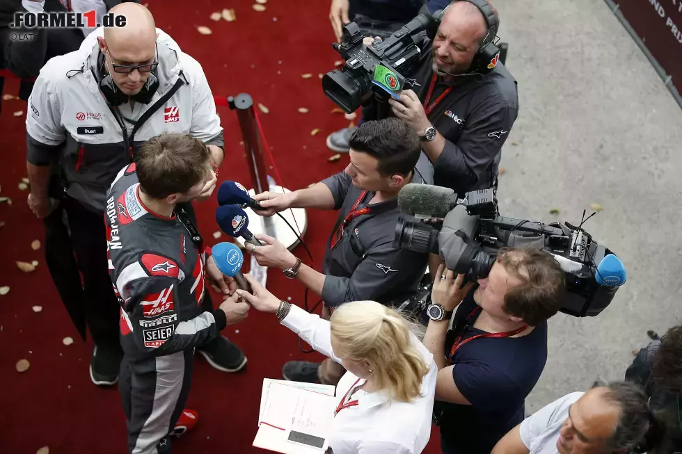 Foto zur News: Romain Grosjean (Haas)