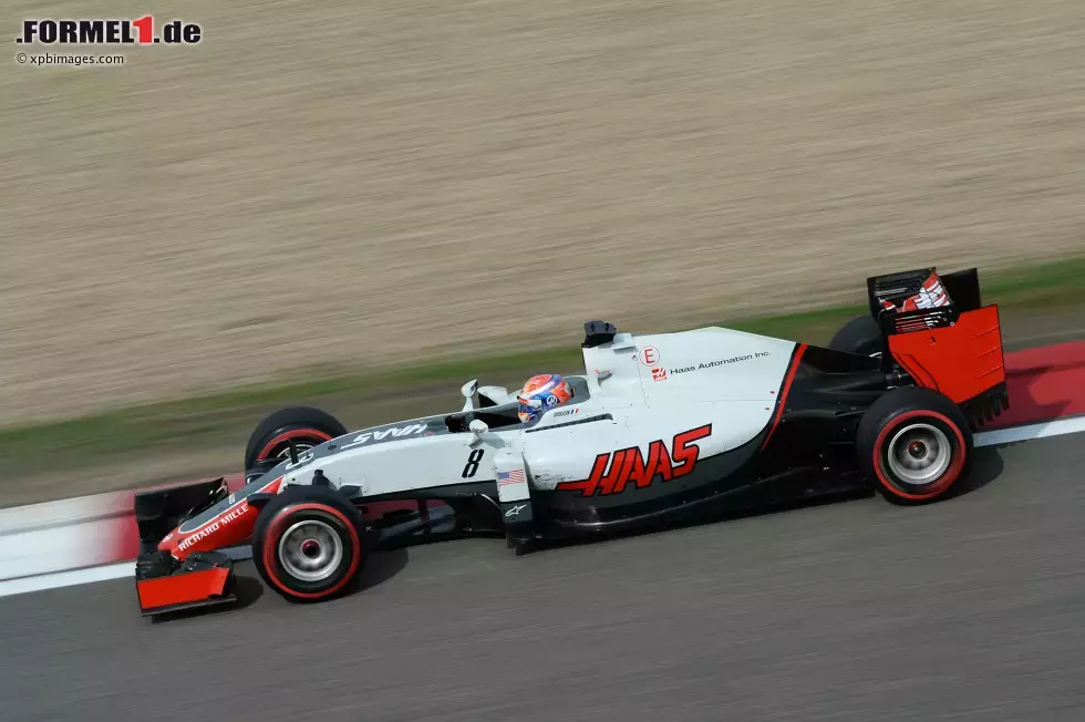 Foto zur News: Romain Grosjean (Haas)