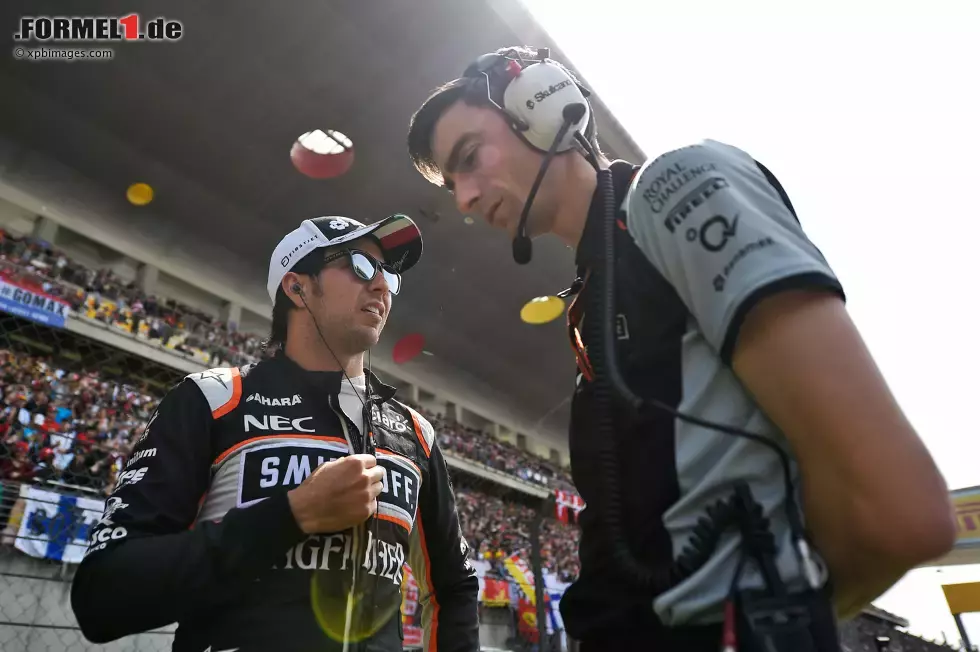 Foto zur News: Sergio Perez (Force India)