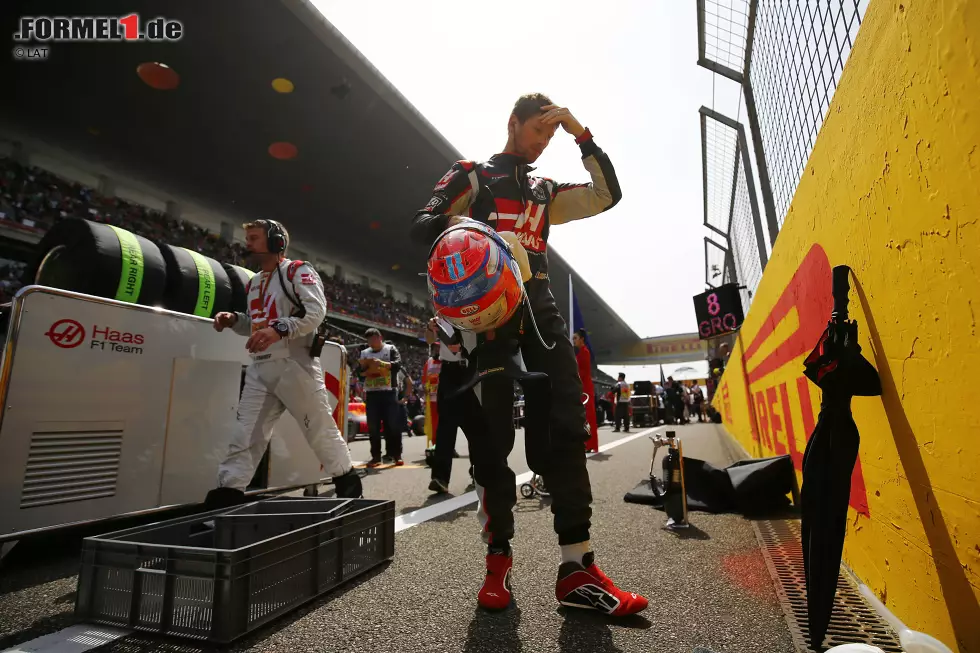 Foto zur News: Romain Grosjean (Haas)