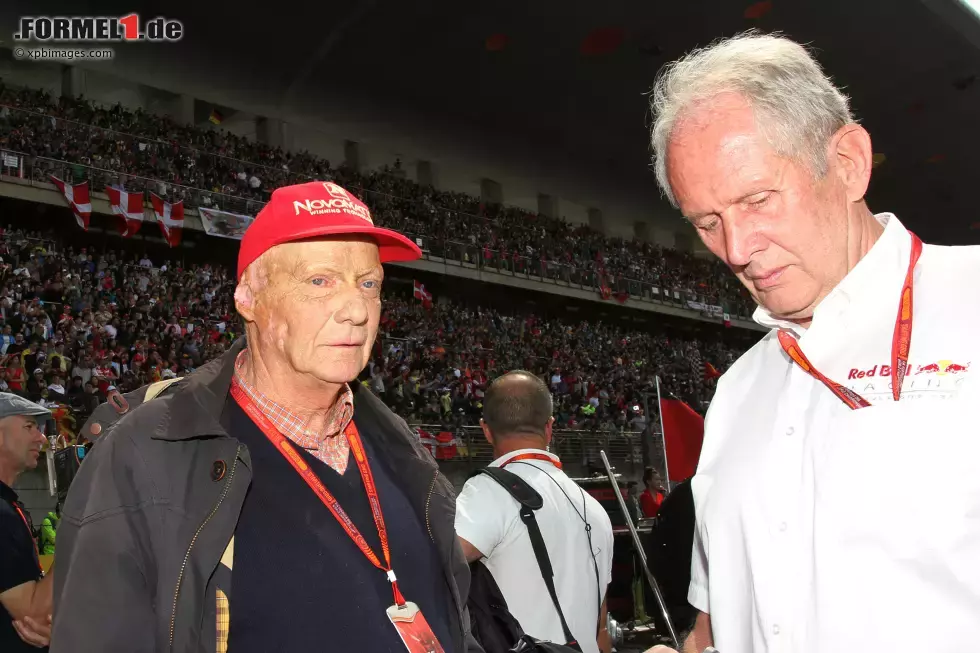 Foto zur News: Niki Lauda und Helmut Marko