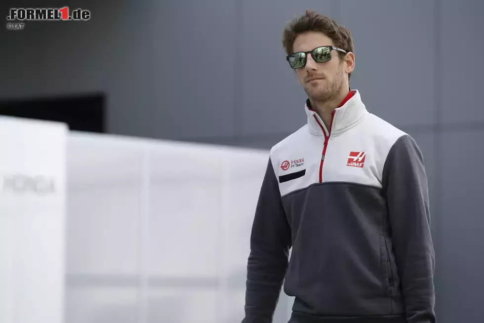 Foto zur News: Romain Grosjean (Haas)