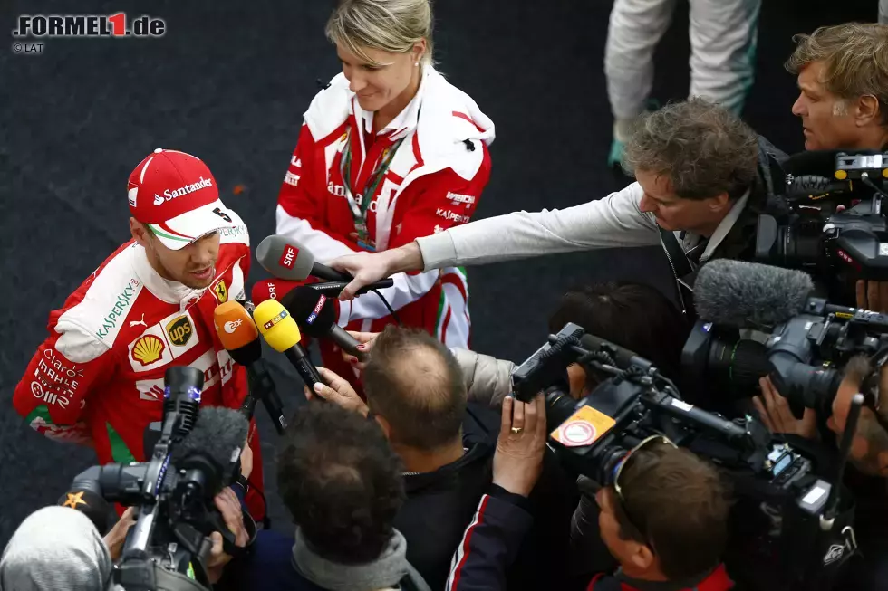 Foto zur News: Sebastian Vettel (Ferrari)