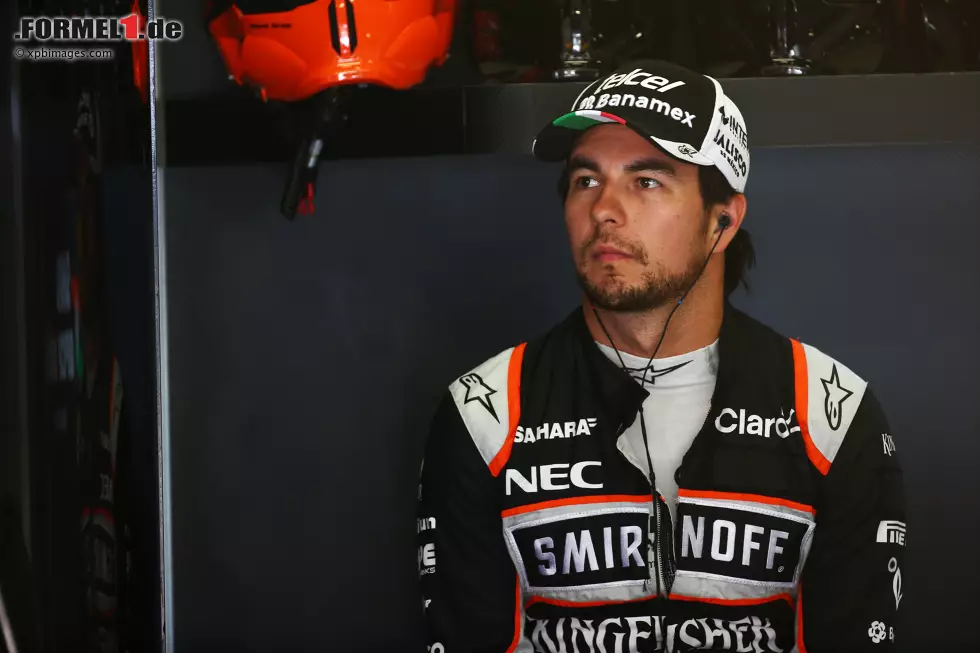 Foto zur News: Sergio Perez (Force India)