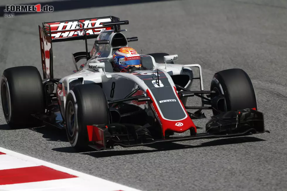 Foto zur News: Romain Grosjean (Haas)