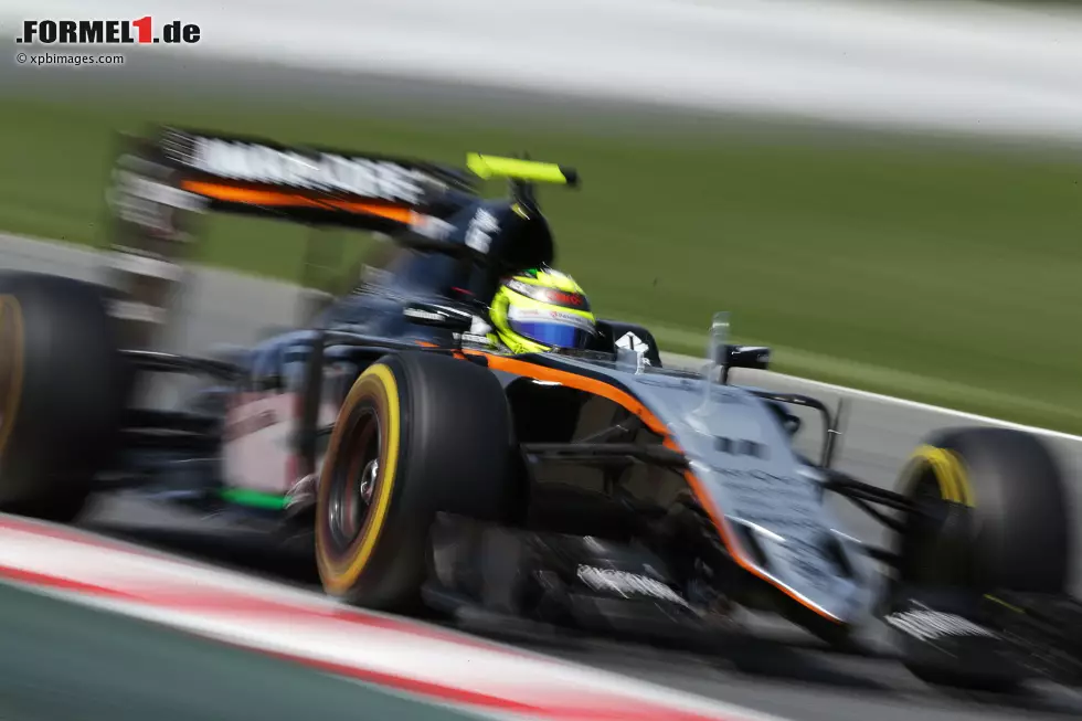 Foto zur News: Sergio Perez (Force India)