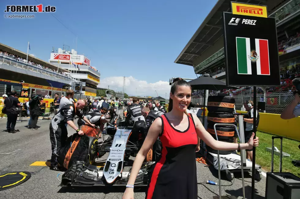 Foto zur News: Sergio Perez (Force India)