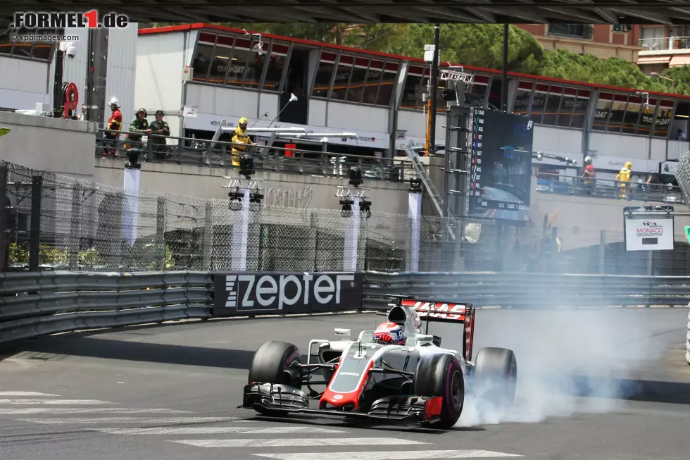 Foto zur News: Romain Grosjean (Haas)