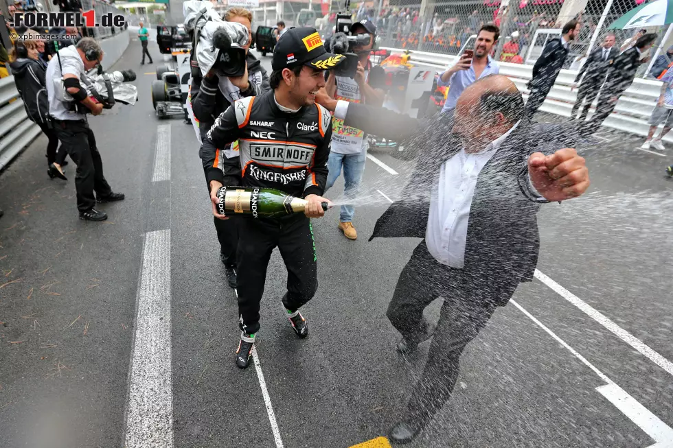 Foto zur News: Sergio Perez (Force India)