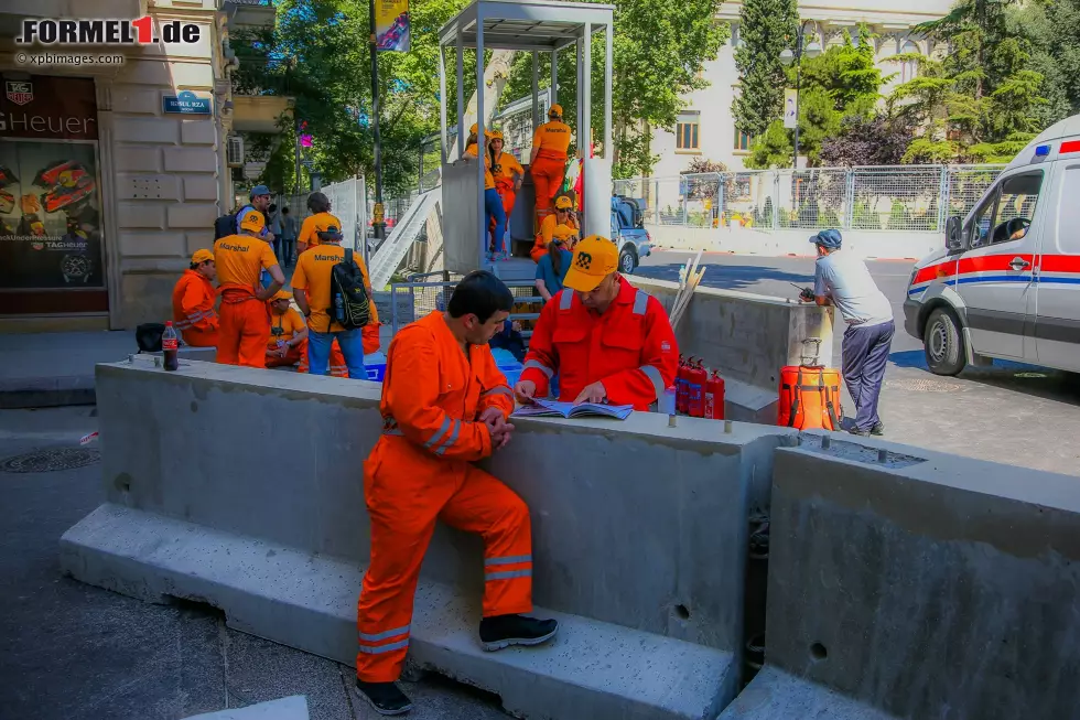 Foto zur News: Streckeneindruck von Baku