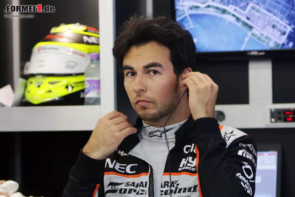 Foto zur News: Sergio Perez (Force India)