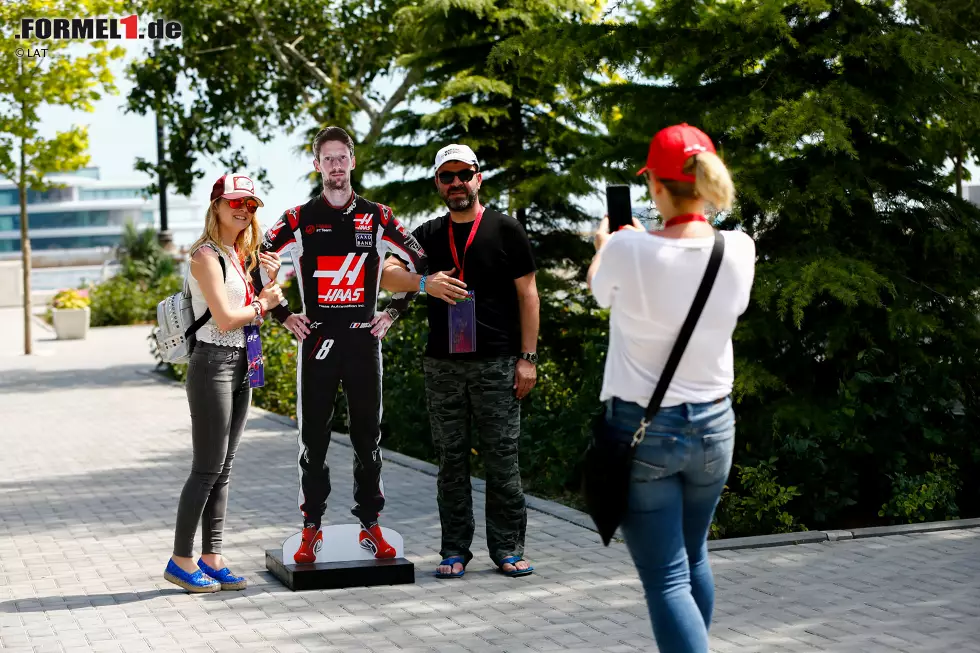 Foto zur News: Romain Grosjean (Haas)