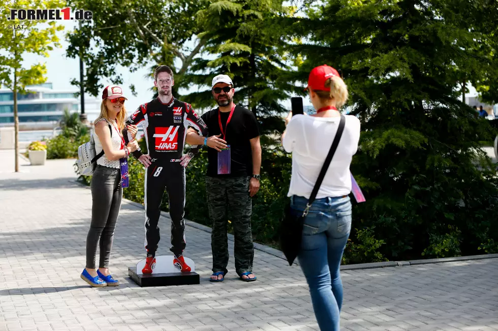 Foto zur News: Romain Grosjean (Haas)