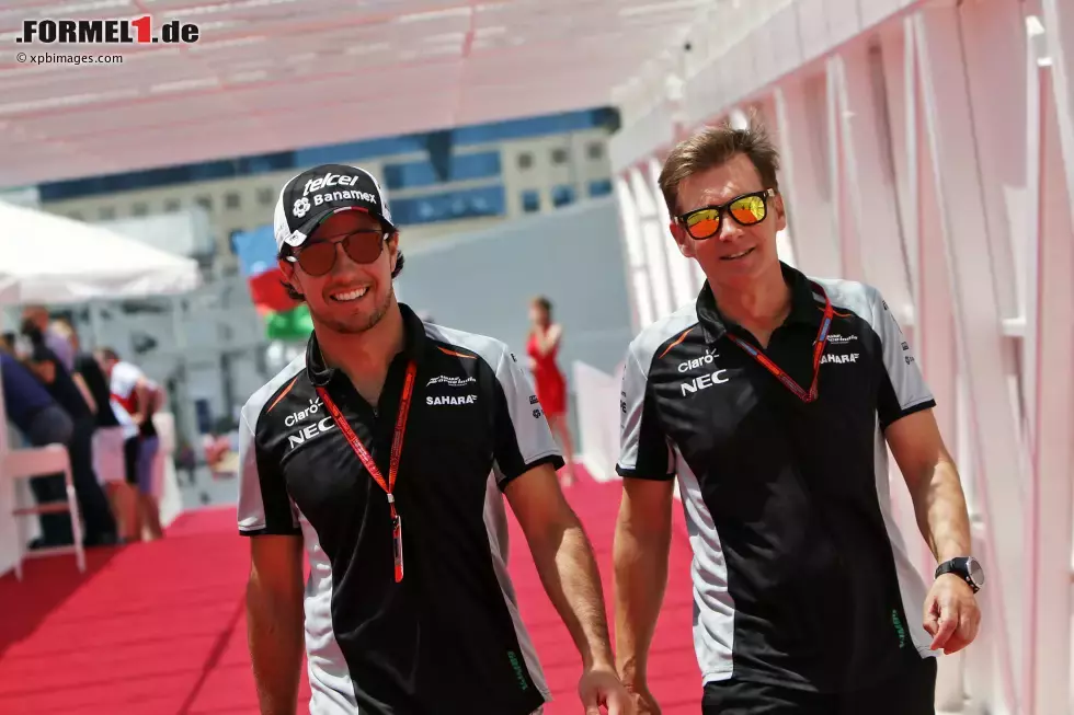 Foto zur News: Sergio Perez (Force India)