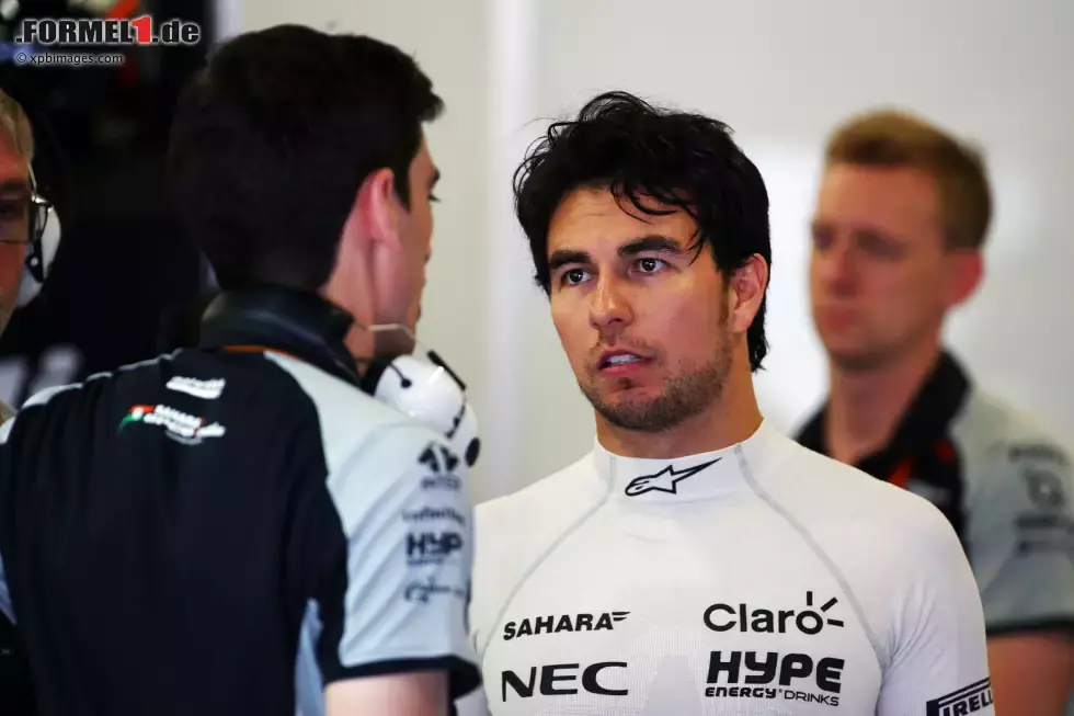 Foto zur News: Sergio Perez (Force India)