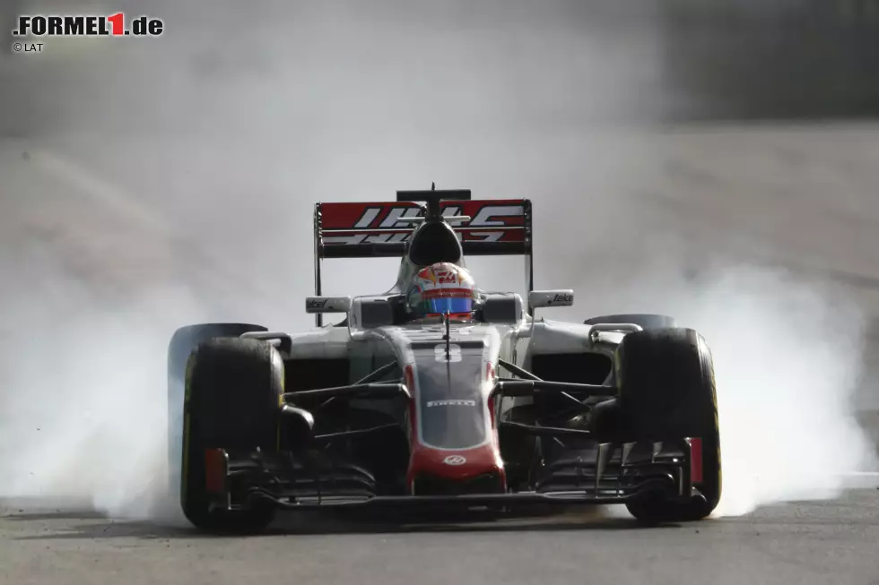 Foto zur News: Romain Grosjean (Haas)