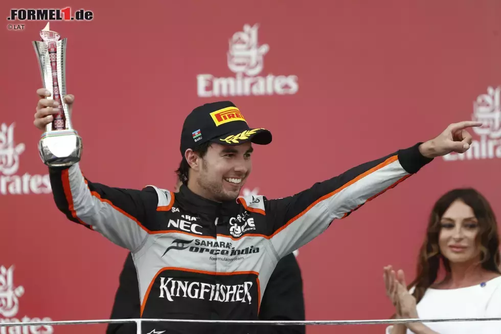 Foto zur News: Sergio Perez (Force India)