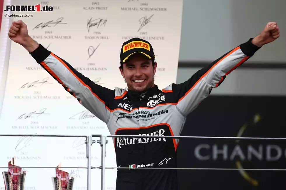 Foto zur News: Sergio Perez (Force India)