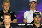 Foto zur News: Daniil Kwjat (Toro Rosso) und Daniel Ricciardo (Red Bull)