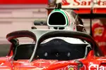 Foto zur News: Das überarbeitete Halo-System von Ferrari