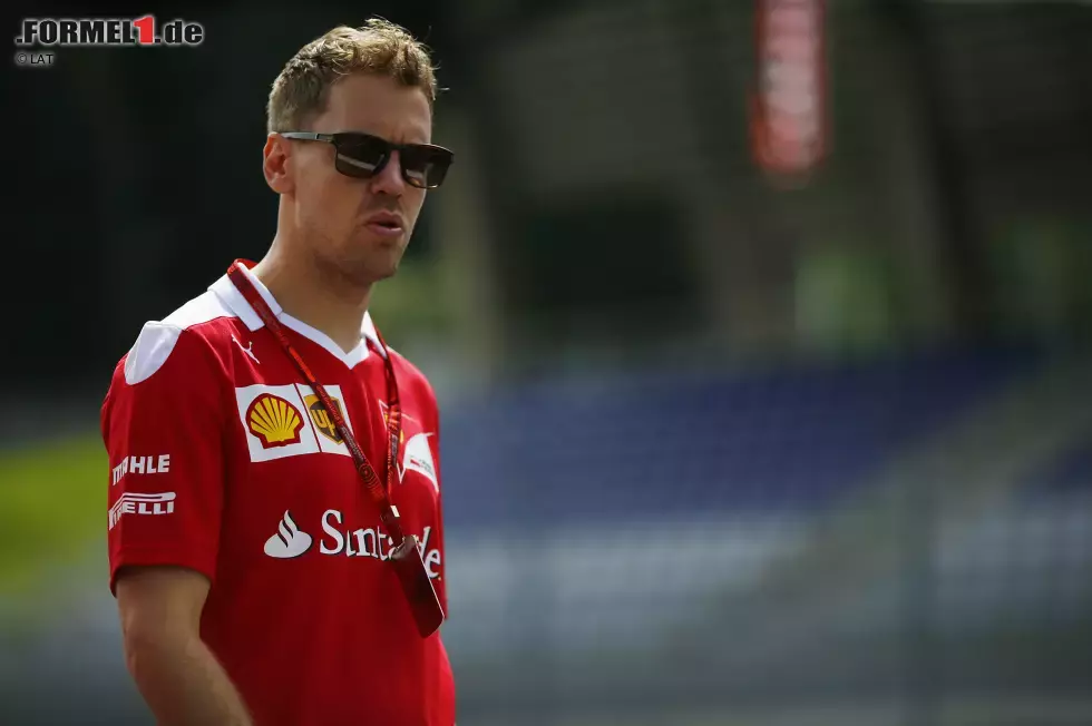 Foto zur News: Sebastian Vettel (Ferrari)