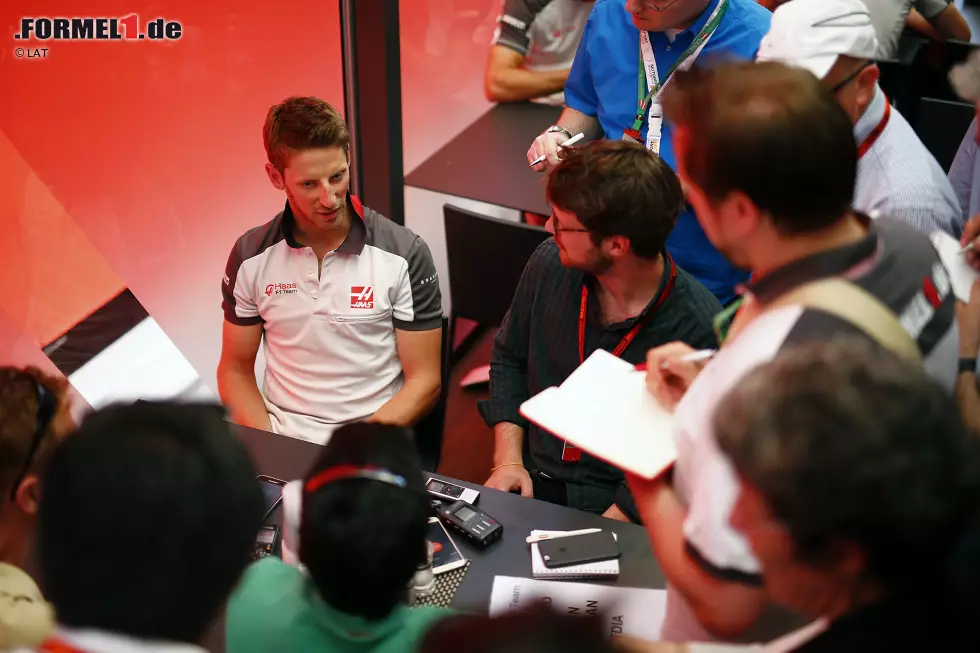 Foto zur News: Romain Grosjean (Haas)