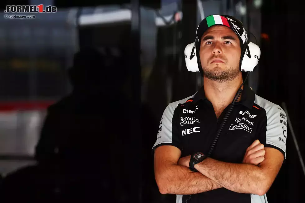 Foto zur News: Sergio Perez (Force India)