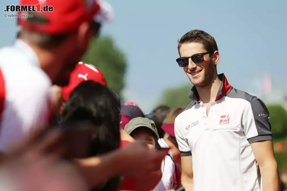 Foto zur News: Romain Grosjean (Haas)