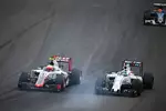 Foto zur News: Esteban Gutierrez (Haas) und Felipe Massa (Williams)