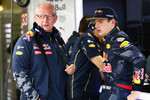 Foto zur News: Helmut Marko und Max Verstappen (Red Bull)