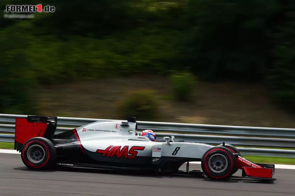 Foto zur News: Romain Grosjean (Haas)