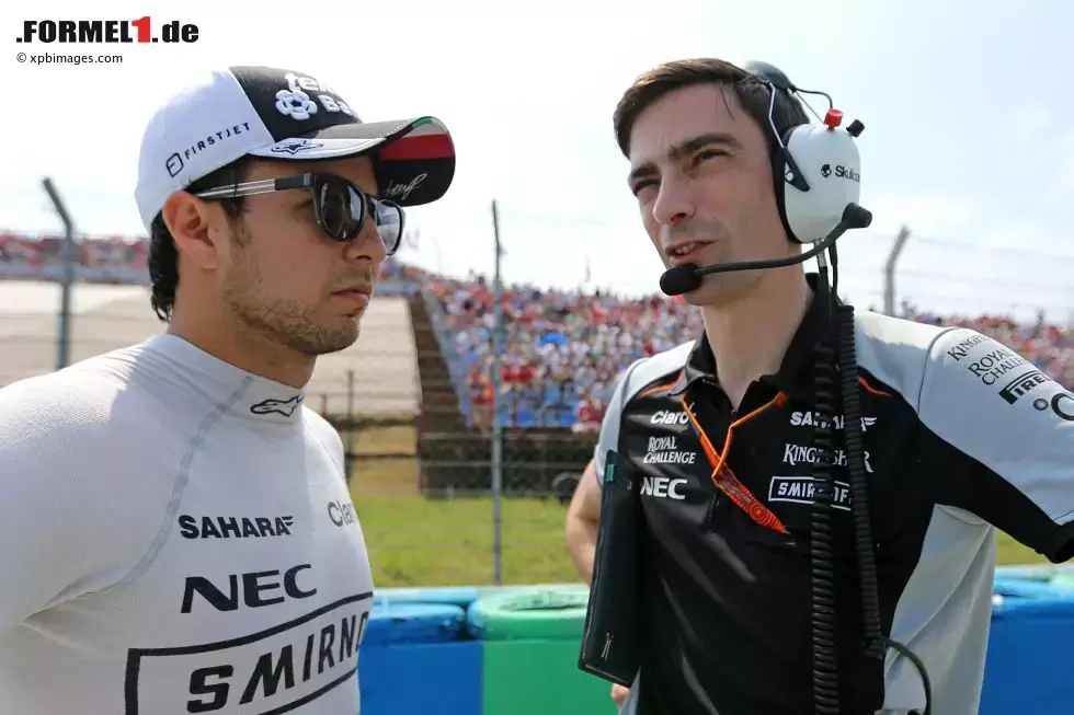 Foto zur News: Sergio Perez (Force India)