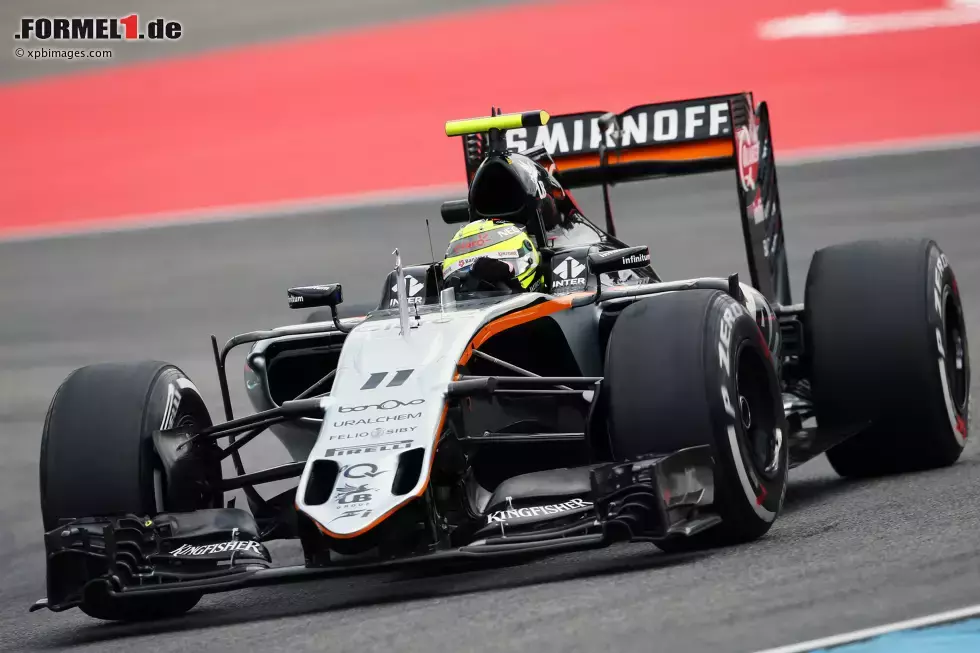 Foto zur News: Sergio Perez (Force India)