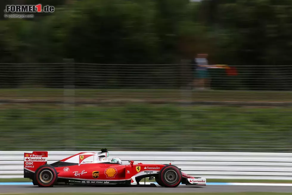 Foto zur News: Sebastian Vettel (Ferrari)