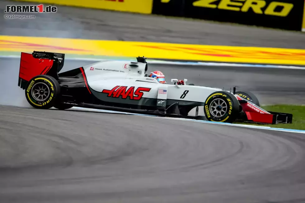 Foto zur News: Romain Grosjean (Haas)