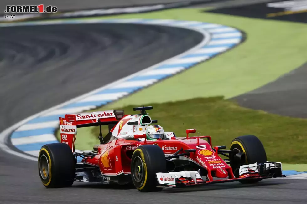 Foto zur News: Sebastian Vettel (Ferrari)