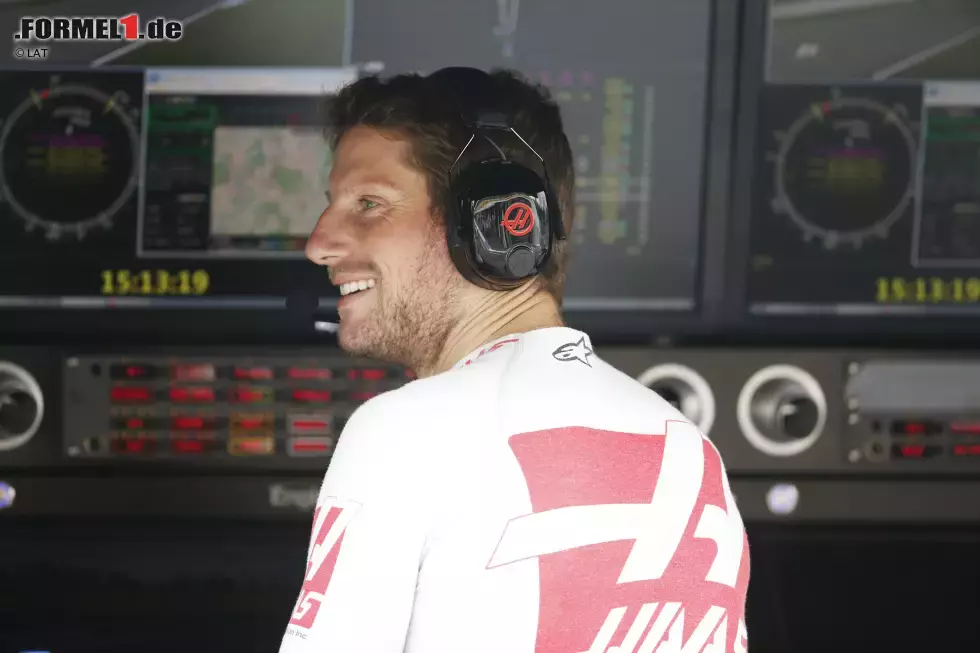 Foto zur News: Romain Grosjean (Haas)