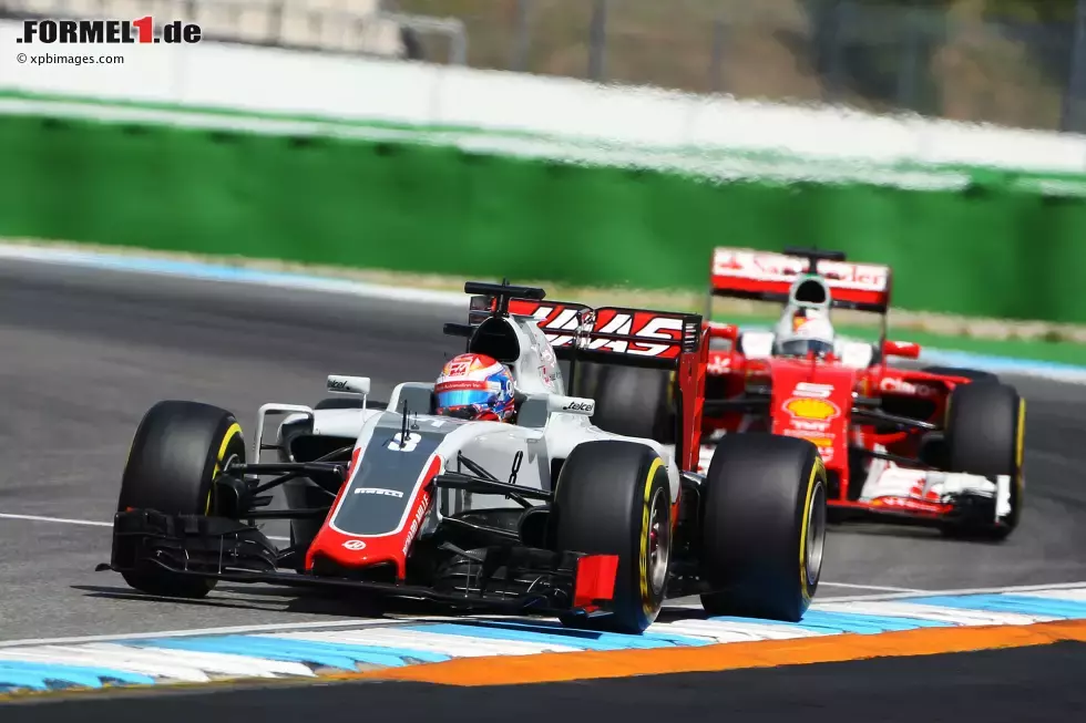 Foto zur News: Romain Grosjean (Haas)