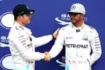 Foto zur News: Nico Rosberg (Mercedes) und Lewis Hamilton (Mercedes)