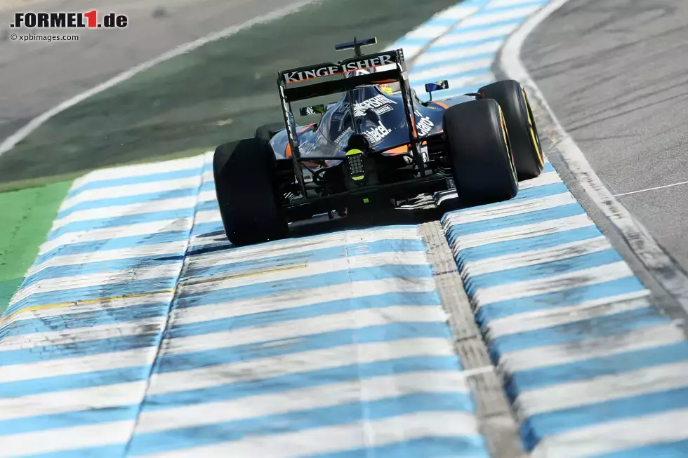 Foto zur News: Sergio Perez (Force India)