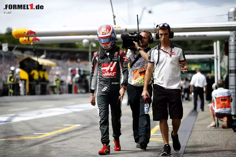 Foto zur News: Romain Grosjean (Haas)